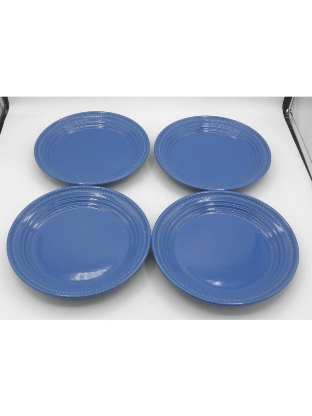 Craft Colors Blueberry by Dansk 8 Inch Salad Plates Set of 4 Pattern Code DANCRC